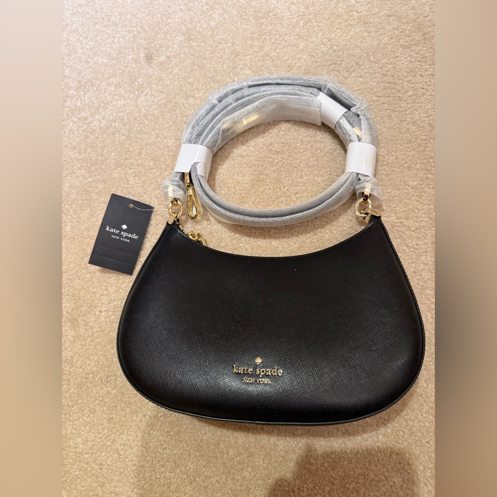 Kate Spade Black Crossbody Purse (NWT)